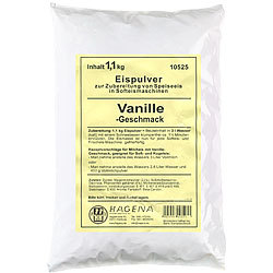 Softeispulver Vanille-Geschmack, 1,1 kg Softeispulver