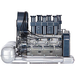 FRANZIS Modellbausatz Porsche 6-Zylinder-Boxermotor, Ma&szlig;stab 1:4, 280 Teile FRANZIS Technik-Bauk&auml;sten