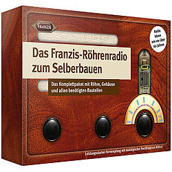 FRANZIS Das FRANZIS-Röhrenradio zum Selberbauen FRANZIS Elektronik-Baukästen