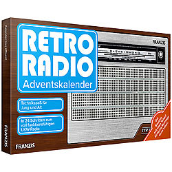 FRANZIS Adventskalender Retro-Radio FRANZIS Adventskalender Retro-Radios