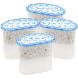 Sichler Haushaltsgeräte 4er-Set Raumentfeuchter für kleine Räume, je 360 g, 800 ml Sichler Haushaltsgeräte Einweg Granulat-Luftentfeuchter