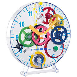PEARL Meine erste Uhr: Pendeluhr-Bausatz für Kinder PEARL Meine erste Uhr Kinderbausätze