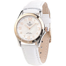 St. Leonhard SWISS MADE Damen-Armbanduhr wasserdicht, roségold St. Leonhard 