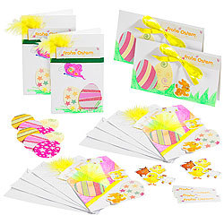 Your Design Osterkarten-Bastelset für 10 Karten mit Umschlag Your Design Osterkarten-Bastelsets