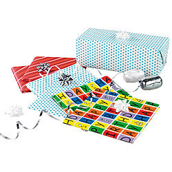 infactory 14-teiliges Geschenkverpackungs-Set für Geburtstage infactory Geschenkpapier-Sets