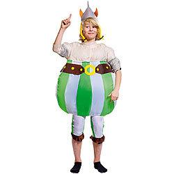 Playtastic Selbstaufblasendes Kostüm "Wikinger für Kinder" bis Gr. 134 Playtastic Selbstaufblasende Kostüme