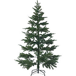infactory Künstlicher Weihnachtsbaum, 180 cm, 1071 PE-Spitzen, mit Ständer, grün infactory 