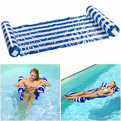 infactory Ultrabequeme Wasser-Hängematte 130 x 70 cm infactory Wasserhängematten