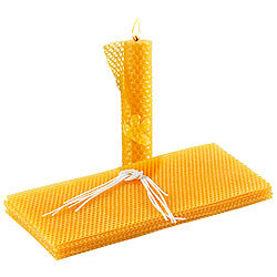 Your Design 6 Bienenwachs-Platten zum Kerzen-Gestalten, 300 x 133 mm Your Design