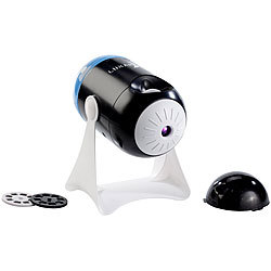 Lunartec 2in1-Sternenhimmel-Projektor "Weltallzauber" (Versandrückläufer) Lunartec Stimmungs-Licht-Projektoren