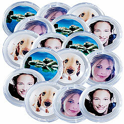 Your Design 16er-Set Bilder-Magnete Your Design Foto-Magnet-Pins 