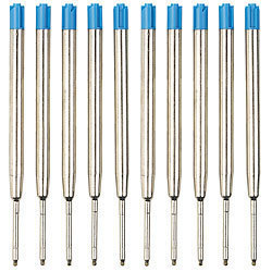 PEARL 100er-Set Kugelschreiber-Minen, blau, Stärke B PEARL Kugelschreiber-Minen