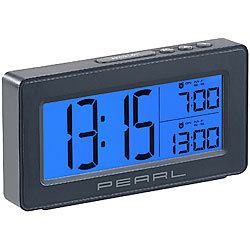LCD Digitaluhr Wecker Digitalwecker Reisewecker Thermometer Hot Sa Tischuhr I9S4 