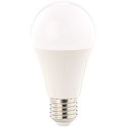 Luminea LED-Lampe, Klasse A+, 12 W, E27, warmweiß, 3000 K, 1.055 lm, 220° Luminea LED-Tropfen E27 (warmweiß)