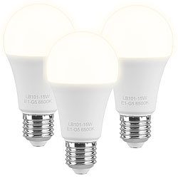 5 x LED-Tropfenlampe E27 warmweiß mit 9 SMD LEDs Leuchtmittel Birne Lichterkette 
