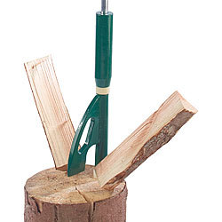 AGT Manueller Hand-Holzspalter für weiches Holz mit bis zu 30 cm Länge AGT Hand-Holzspalter