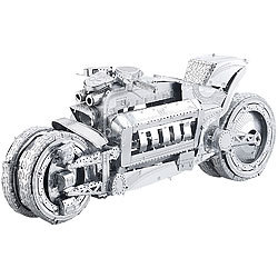 Playtastic 3D-Bausatz Motorrad aus Metall im Maßstab 1:13, 45-teilig Playtastic 3D-Metallbausätze
