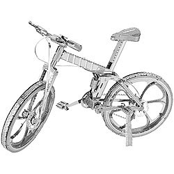 Playtastic 3D-Bausatz Fahrrad aus Metall im Maßstab 1:18, 36-teilig Playtastic