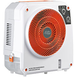 Sichler Haushaltsgeräte High-Power-Akku-Luftkühler mit Wasserkühlung, 26 Watt, 150 ml/Std. Sichler Haushaltsgeräte Mobile Akku-Luftkühler