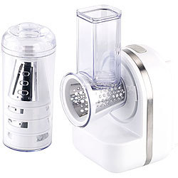 Rosenstein & Söhne 3in1 Dessert-Maker, Gemüse-Reibe & Saftpresse (Versandrückläufer) Rosenstein & Söhne 3in1-Küchenmaschinen: Dessert-Maker, Gemüse-Reiben & Saftpressen