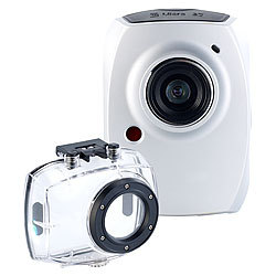 Somikon Full-HD-Action-Cam DV-1200 mit Spezial-Software & Zubehör-Set Somikon Action-Cams Full HD
