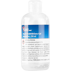 newgen medicals Hand-Desinfektions-Gel in Spender-Flasche, alkoholfrei, 250 ml newgen medicals
