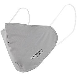 PEARL Mund-Nasen-Stoffmaske mit Filter-Textil, waschbar, Größe M PEARL 
