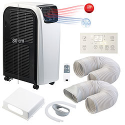 Sichler Exclusive In- und Outdoor-Klimaanlage mit Heizfunktion und Schlauch-Set, 3.500 W Sichler Exclusive