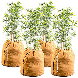 Royal Gardineer 4er-Set XL-Thermo-Topfschutz für Pflanzen, 70 x 65 cm Royal Gardineer Thermo-Topfschutze für Kübelpflanzen