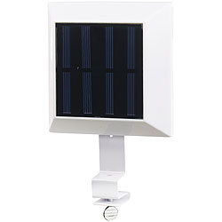 Lunartec Solar-LED-Dachrinnenleuchte, 6 SMD-LEDs, 20 Lumen, IP44, Licht-Sensor Lunartec
