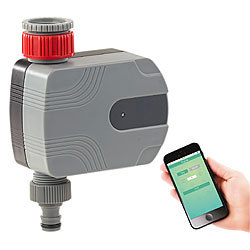 Royal Gardineer 4er-Set Bewässerungscomputer mit Bluetooth und App-Steuerung Royal Gardineer