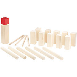 Playtastic Wikinger-Spiel aus Holz, ideal für Wiese, Strand & Co. Playtastic Wikinger-Spiel aus Holz