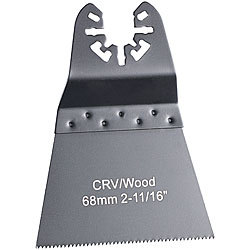 AGT Professional Standard-Tauchsägeblatt für Multitools, 68 mm, CRV, Schnellspannung AGT Professional Tauch-Sägeblätter für Multitools