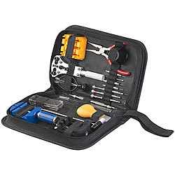 AGT 19-teiliges Uhrmacher-Werkzeug-Set zur Uhren-Reparatur & -Wartung AGT Uhrmacherwerkzeuge 