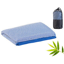 PEARL Schnelltrocknendes, leichtes Bambus-Handtuch, nachhaltig, 200 x 80 cm PEARL Bambusfaser-Handtuch