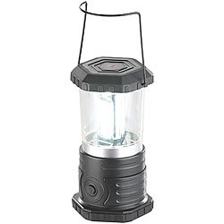 Lunartec Dimmbare Camping-Laterne mit COB-LEDs, Versandrückläufer Lunartec Camping-Laternen batteriebetrieben