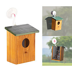 SB-2 2 x Nistkästen für die Vögel,Super-Set Nistkasten,Vogelhaus aus HOLZ