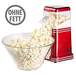 Popcornmaschine Popcornmaker Popcorngerät 1200 W Popcorn Maschine Heißluft S 05 