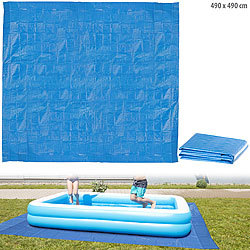 Speeron XL-Poolunterlage für aufblasbare Swimmingpools, 490 x 490 cm Speeron Poolunterlagen für aufblasbare Swimmingpools