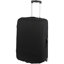Xcase Elastische Schutzhülle für Koffer bis 63 cm Höhe, Größe L, schwarz Xcase