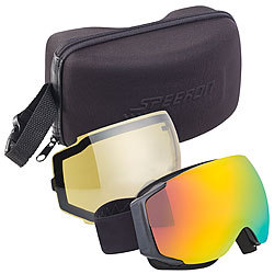 Speeron Ski- & Snowboard-Brille mit Panorama-Sicht & kratzfestem Revo-Glas Speeron 