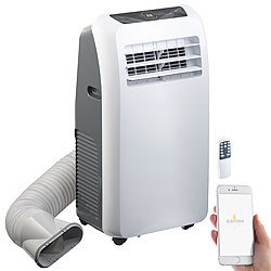Sichler Haushaltsgeräte Mobile Klimaanlage, 9.000 BTU/h, 2.600 Watt (Versandrückläufer) Sichler Haushaltsgeräte