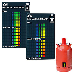 Flash Gasstand Anzeiger Gasstandanzeiger Gasflasche Indikator Magnetisch 