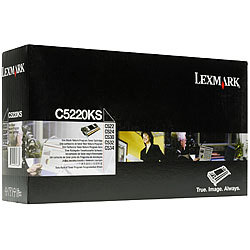 Lexmark Original Toner-Kartusche C5220KS, black Lexmark