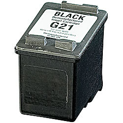 Recycled Cartridge für HP (ersetzt C9351AE No.21), black HC 18ml recycled / rebuilt by iColor