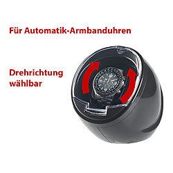 St. Leonhard Uhrenbeweger für Automatik-Armbanduhren, 2 LEDs, 4 Betriebs-Modi St. Leonhard Automatische Uhrenbeweger