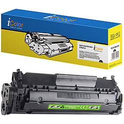 iColor HP Q2612A / No.12A Toner- Kompatibel, black (schwarz) iColor Kompatible Toner-Cartridges für HP-Laserdrucker