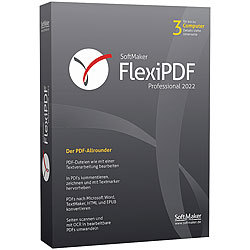 SoftMaker FlexiPDF Professional 2022 für bis zu 3 PCs SoftMaker PDF-Generatoren (PC-Software)