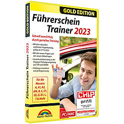 Markt + Technik Führerschein-Trainer 2023 - Gold Edition Markt + Technik Führerscheintrainer