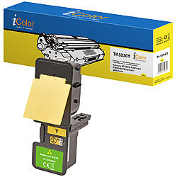 iColor Toner-Kartusche TK-5230Y für Kyocera-Laserdrucker, yellow (gelb) iColor Kompatible Toner Cartridges für Kyocera Laserdrucker